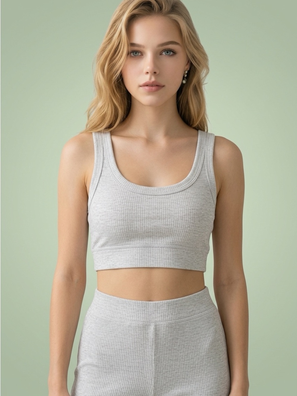 ALO Yoga Ribbed Wellness Bra - Picture 2 of 10